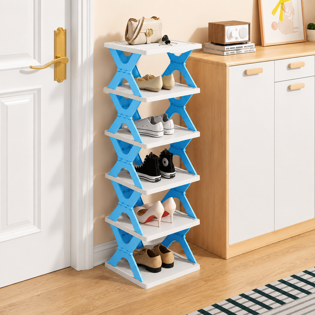 Fit more shoes in less space